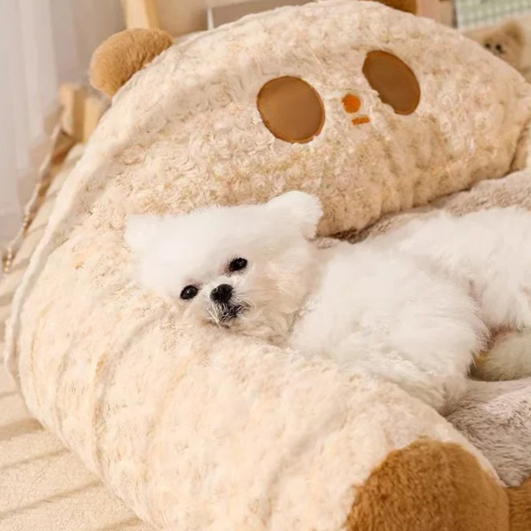 canape chien interieur chaleureux zoo