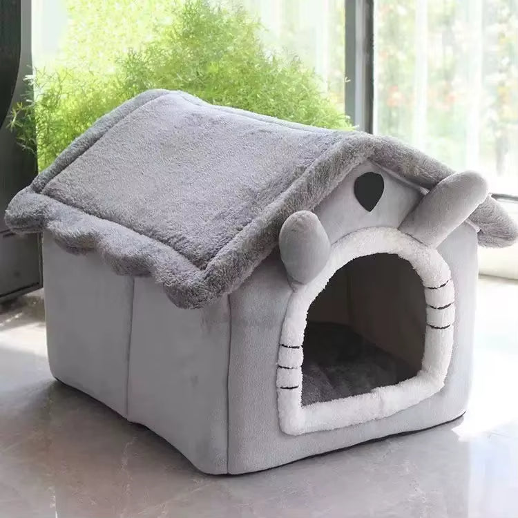 Niche pour chien intérieur Doux Foyer, une maisonnette confortable