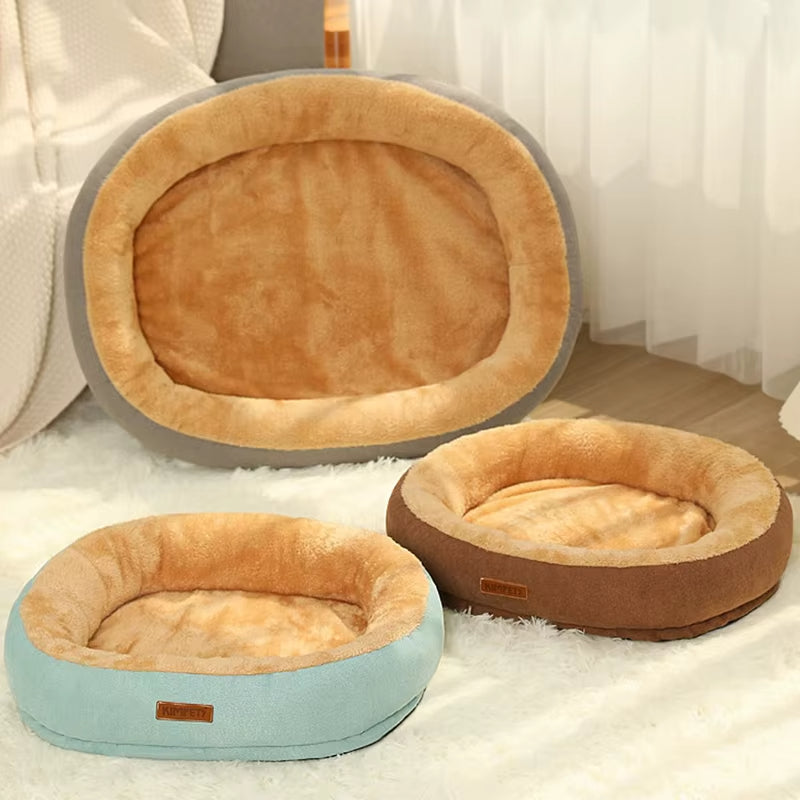 Panier Ă chien Cani-Paradis en trois couleurs, design doux et apaisant