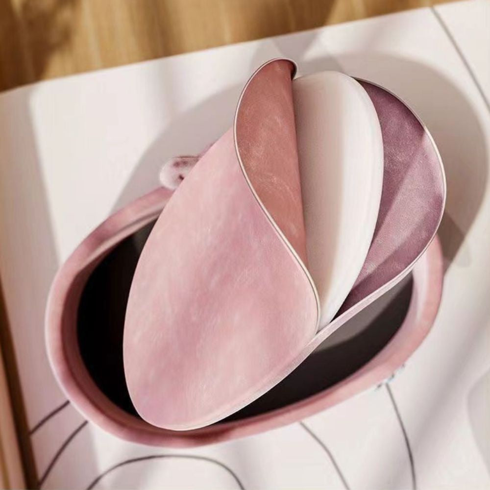 Coussin amovible dâun panier chien design rose, matelas lavable et solide