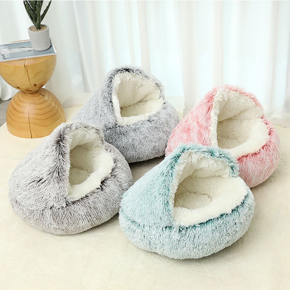 Panier pour chien KOKOON⹠avec intérieur en fausse fourrure chaude et réconfortante