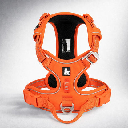Harnais pour chien Truelove orange, produit seul