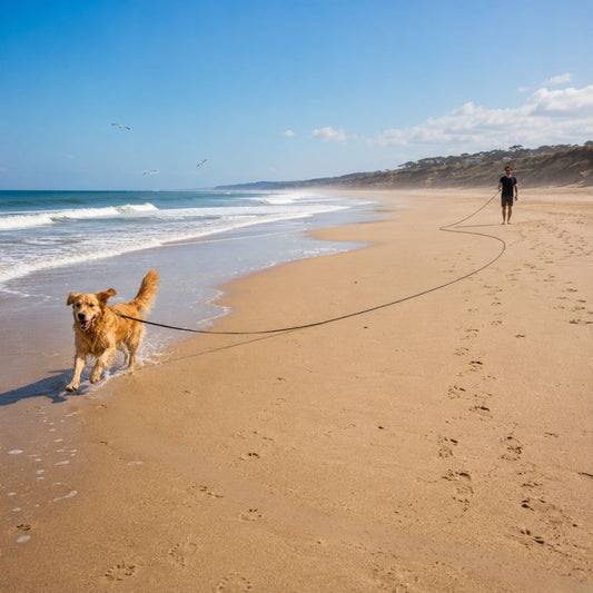 Longue laisse pour chien | liberté et contrôle