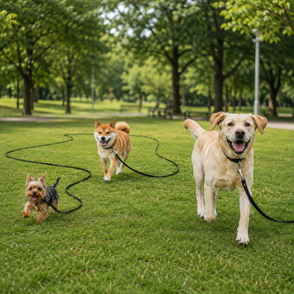 Longue laisse pour chien | liberté et contrôle