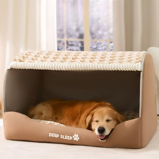 Niche pour chien intérieur Karo, idéale pour la sieste du Golden