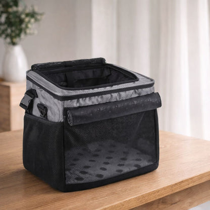 panier chien velo design avec structure rigide et aérée idéal pour préparer les sorties avec votre compagnon