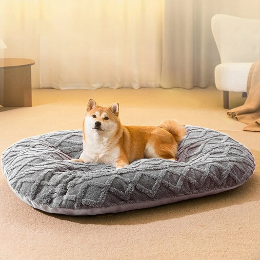 Coussin déhoussable pour chien, espace de repos moelleux pour Shiba, confortablement installé