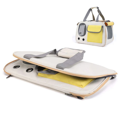 Sac transport pour chien solide et pliable pour un rangement facile